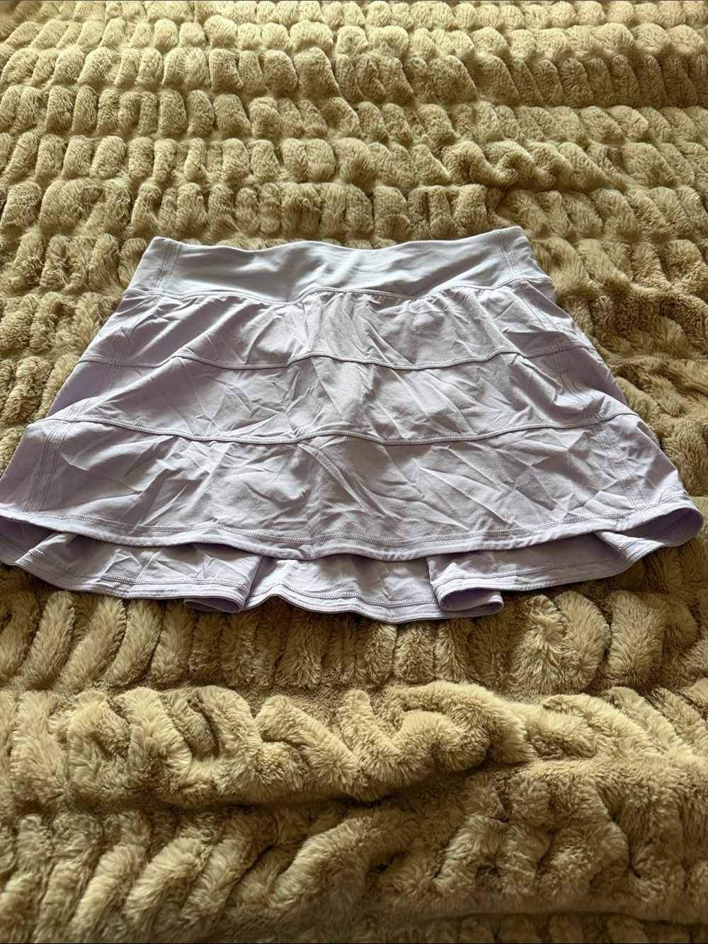lululemon athletica Light Lilac Tiered Skater Skirt